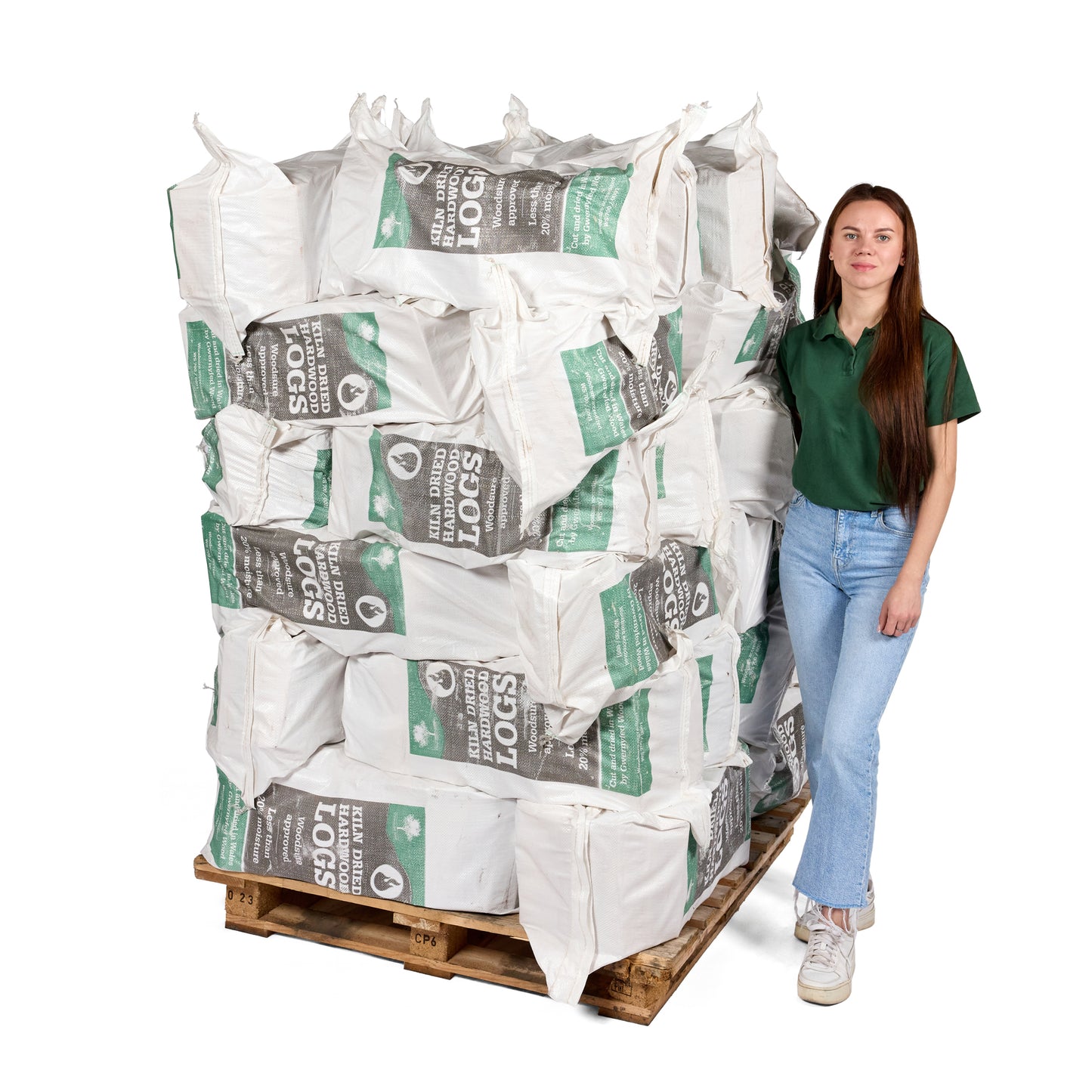 Kiln Dried Hardwood Logs - Jumbo 60 Litre Sack (approx 18kg)