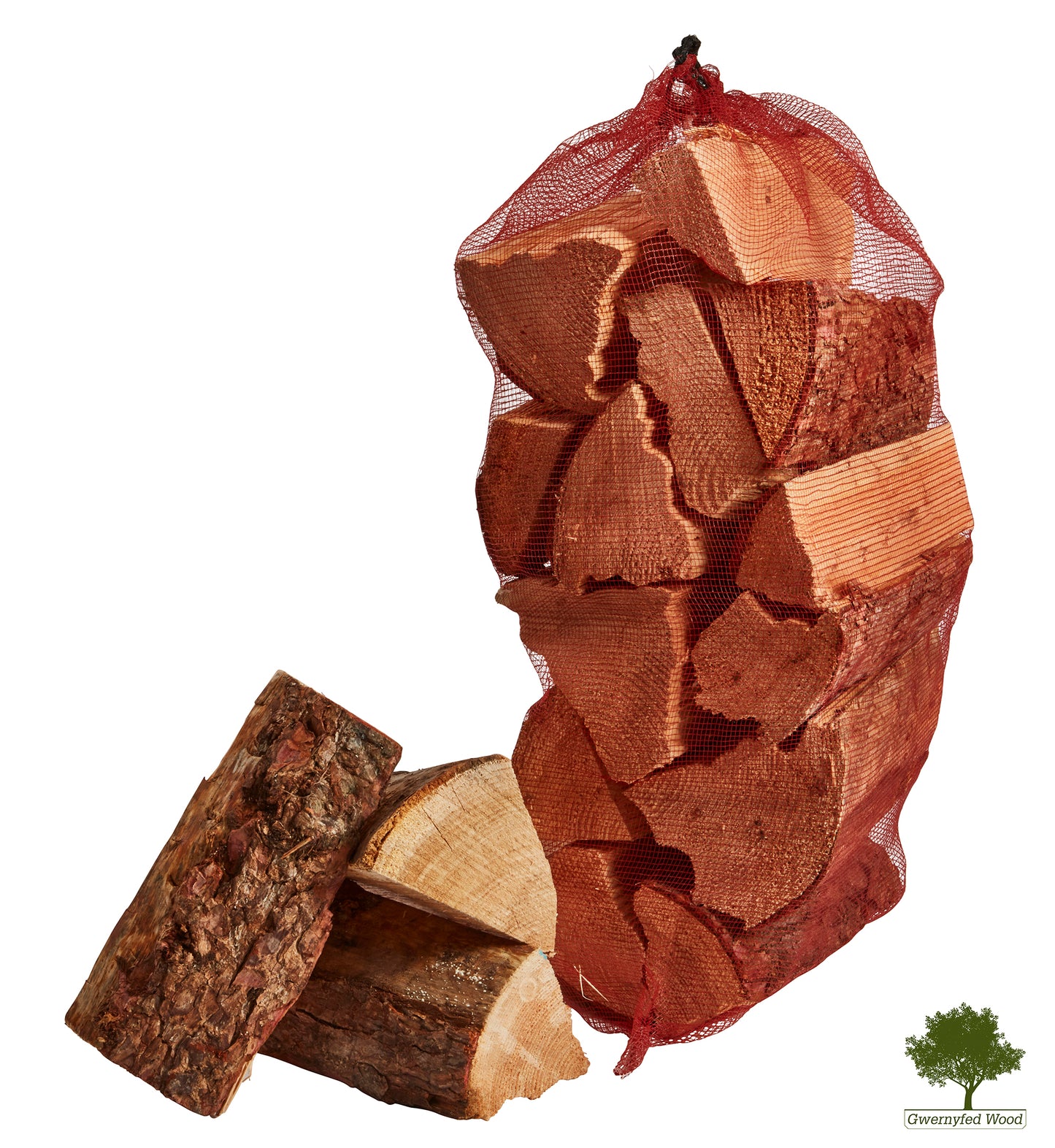 Kiln Dried Softwood Logs 25cm - Huge 60 Litre bag