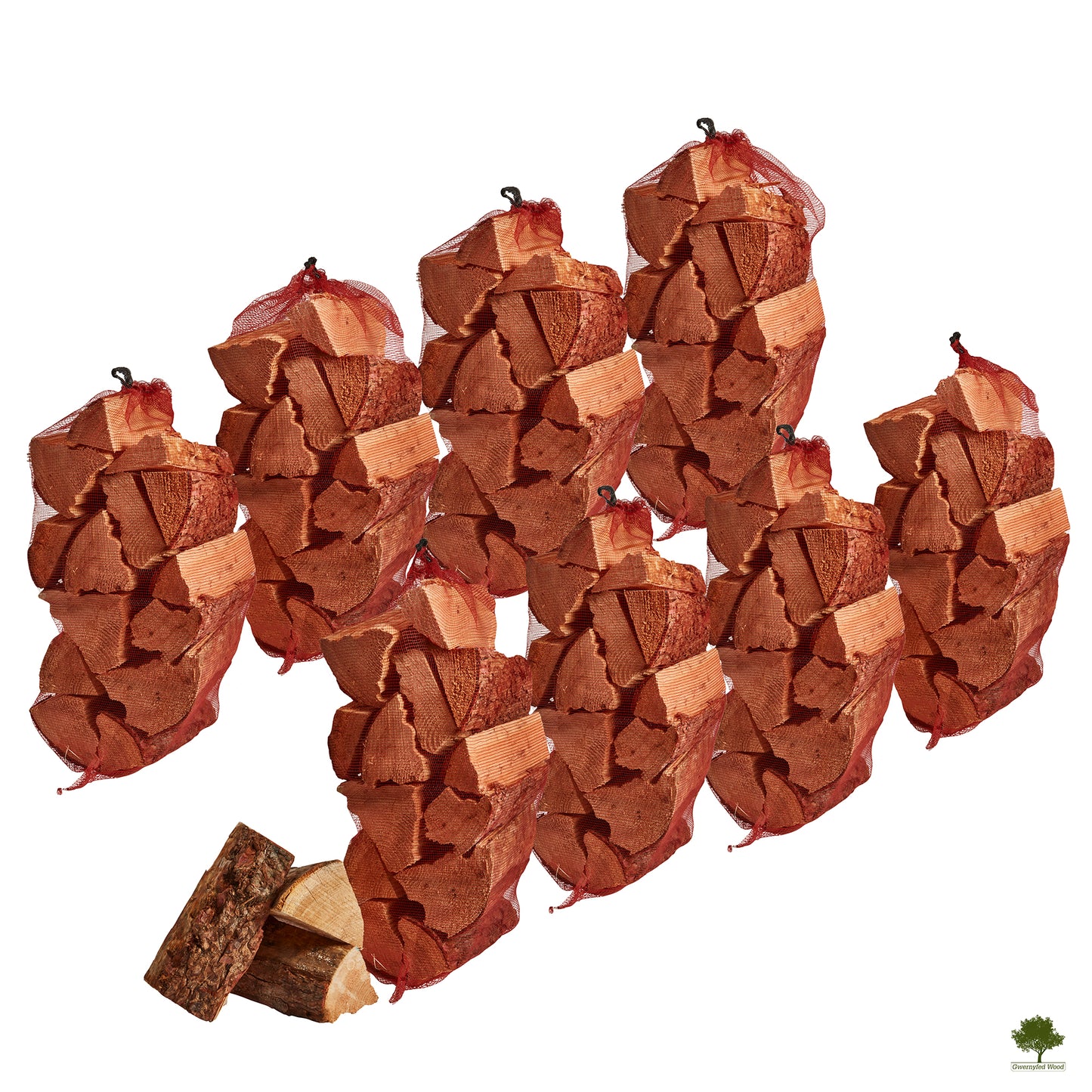 Kiln Dried Softwood Logs 25cm - Huge 60 Litre bag