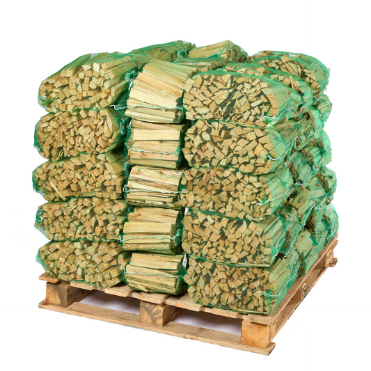 Pallet of 65 Nets of Kindling