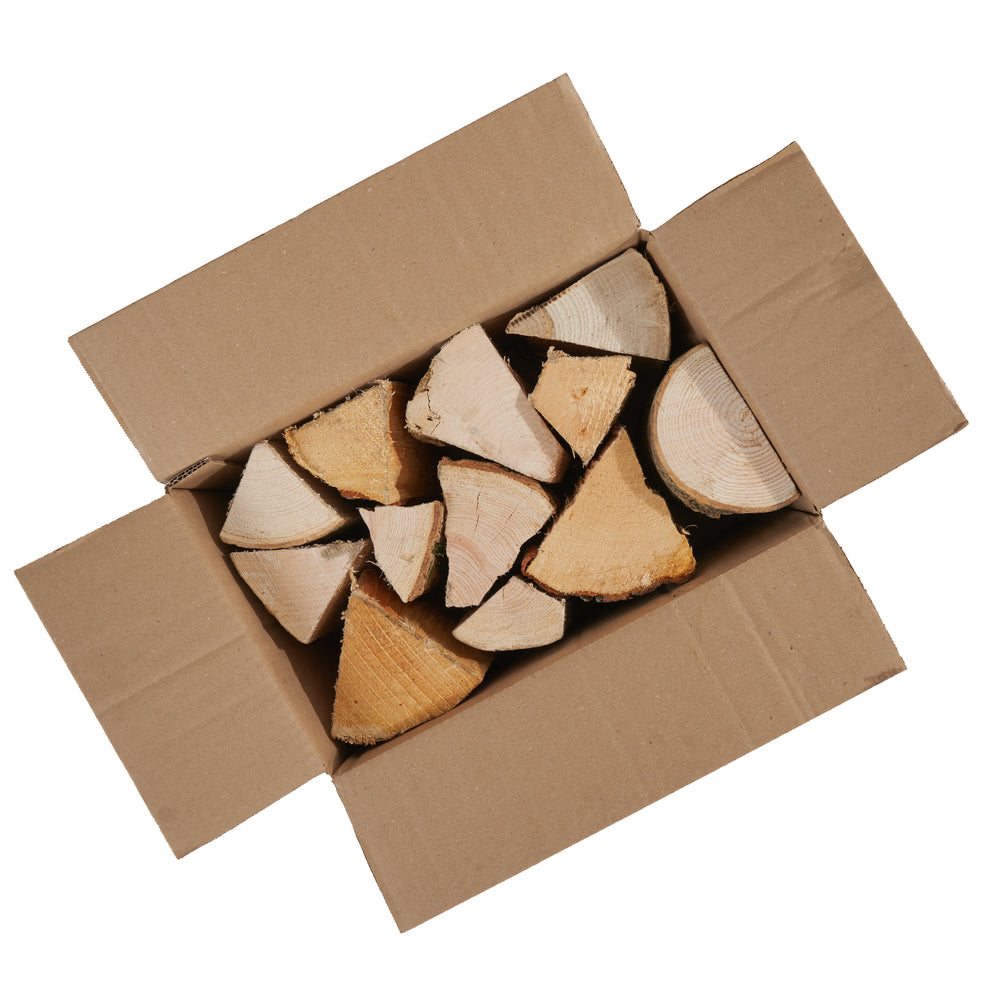 Premium KilnDried Hardwood Logs 24L Box Gwernyfed Wood