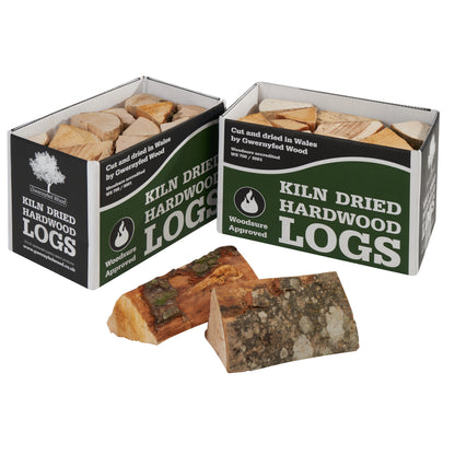 Premium Kiln-Dried Hardwood Logs - 24L Box